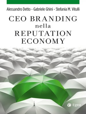 cover image of CEO branding nella reputation economy